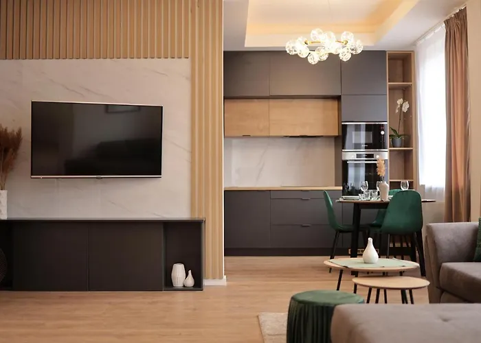 아파트 Beautiful And Stylish 2 Bedroom In The Center And In The Pedestrian Zone *